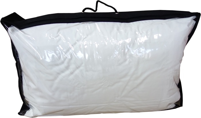 PVC不織布三側高大枕頭袋